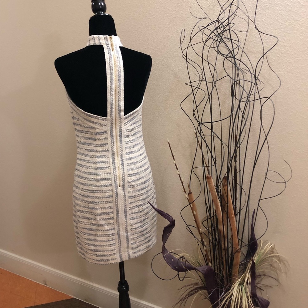 Bella Badgley Mischka Halter Racerback Dress. Used - Picture 3 of 7